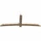 Ekena Millwork Bellingham Rough Sawn Timber Gable Bracket, Douglas Fir, 108"W x 40"H x 4"D x 6"F, 9/12 Pitch GBW108X40X0406BEL00RDF - alternate 2